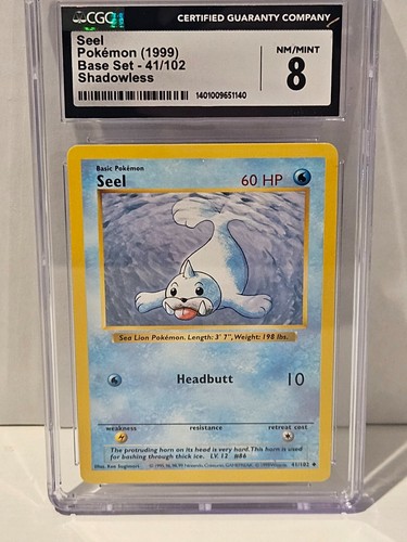 Seel (Shadowless) graded CGC 8 for sale on eBay
