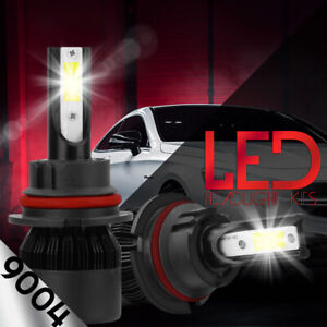 9004 HB1 CREE LED Headlight Conversion Kit Bulbs 1400W 210000LM Hi/Lo Beam 6000K