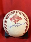 JACK MORRIS AUTOGRAPHED SIGNED 1992 WORLD SERIES BASEBALL BLUE JAYS COA