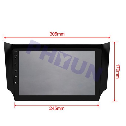 10.1" Android 9.1 Car Stereo Radio GPS For Nissan Sentra 2013-2018 Mirror-Link - Picture 4 of 12