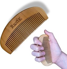 RustiK Labour Comb &ndash; Pear Wood, Pain Relief, Anxiety & Stress Aid, Free