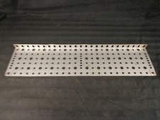 Gilbert Erector MN - 12" BASE PLATE: 1950-62 SILVER PAINTED STEEL Original