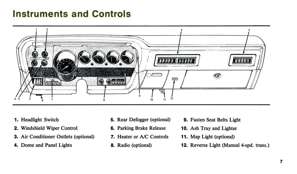 Plymouth Barracuda 1974 manual del propietario - color Foto 4 de 4