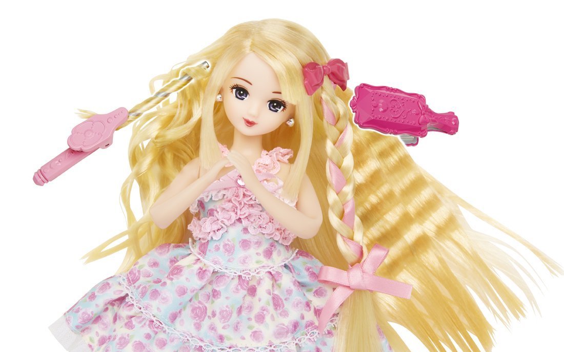 TAKARA TOMY Licca-chan Doll Aqua Curl Misaki-chan Fashion Doll