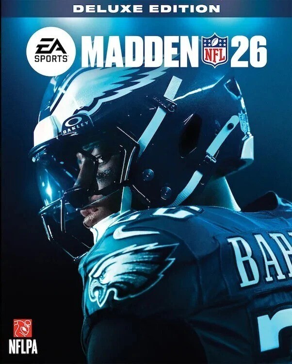 Saquon Barkley The Cover Of Madden 26 Poster, Sport Poster | eBay