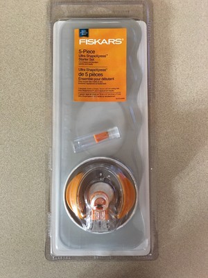 Fiskars 5 Piece Shape Cutting Starter Set #12-2592 NEW /& SEALED!!