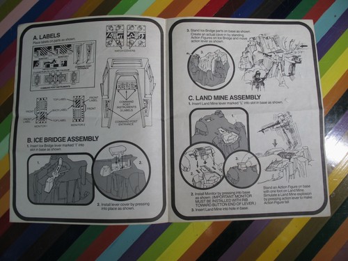 vtg 1980s ESB Star Wars ephemera - toy instruction manuals, stickers, insert - Picture 152 of 199