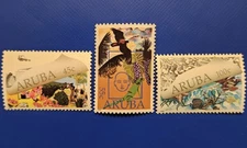 ARUBA 1990 Scott 53-55 MNH