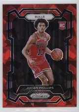 2023-24 Panini Prizm Red Ice Prizm Julian Phillips #125 uk2
