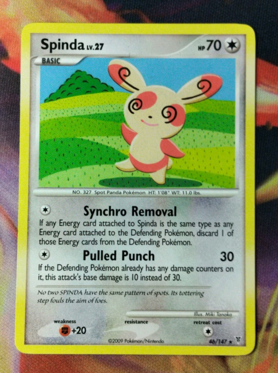 Spinda 46/147 LP 2009 Platinum Supreme Victors 