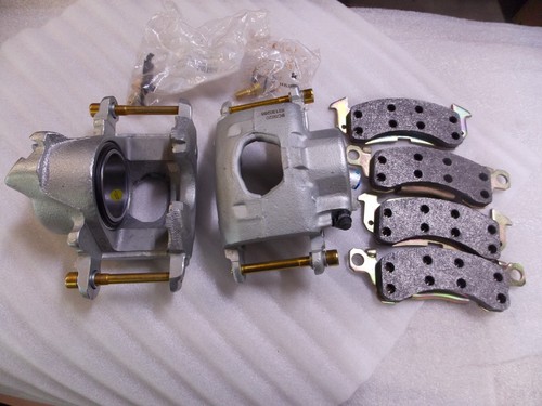 GM D52 High Performance Large Bore Single Piston Brake Calipers w/Pads