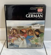Vintage Atari 400/800 Conversational Italian CX4125 Complete Longman EMI 1981