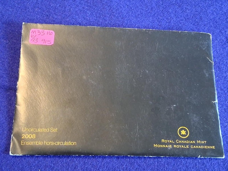 Canada RCM 2008 Uncirculated 7 Coin Mint Set              OGP           #MF-3316