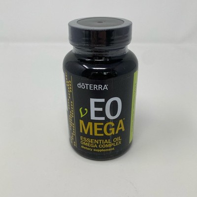 doTERRA xEO Mega Omega Complex 120 Softgels - Black Bottle
