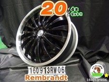 JDM Used 20-inch 4-Book Set with Rims / Rembrandt / 20x8.5J +45 / 114. No Tires