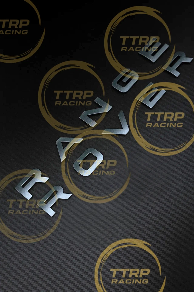 x2 Range Rover Badges Gunmetal Grey Set Bonnet AND Boot SET F&R - Image 3 of 4