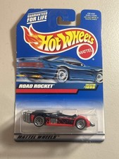 Hot Wheels Road Rocket #1099 1998 Black Red