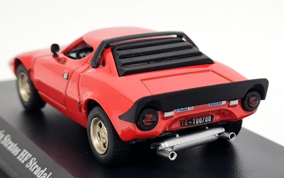 Norev 1/43 - Lancia Stratos HF Stradale rojo diecast modelo de coche a escala Foto 4 de 4