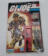 New MOC G.I. Joe Footloose Marine Infantry Trooper 1985 Hasbro Original Card
