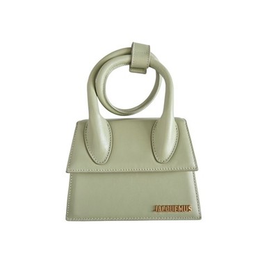 Jacquemus Lime Green Le Chiquito Noeud Woman Bag | eBay