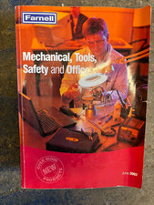 FARNELL CATALOGUE MECHANICAL TOOLS SAFETY AND OFFICE JUNE 2002