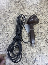 1940s Astatic Brand Brown Bullet Microphone w cord, no Stand.