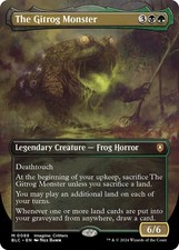 The Gitrog Monster (Borderless) - Normal NM MTG Commander: Bloomburrow