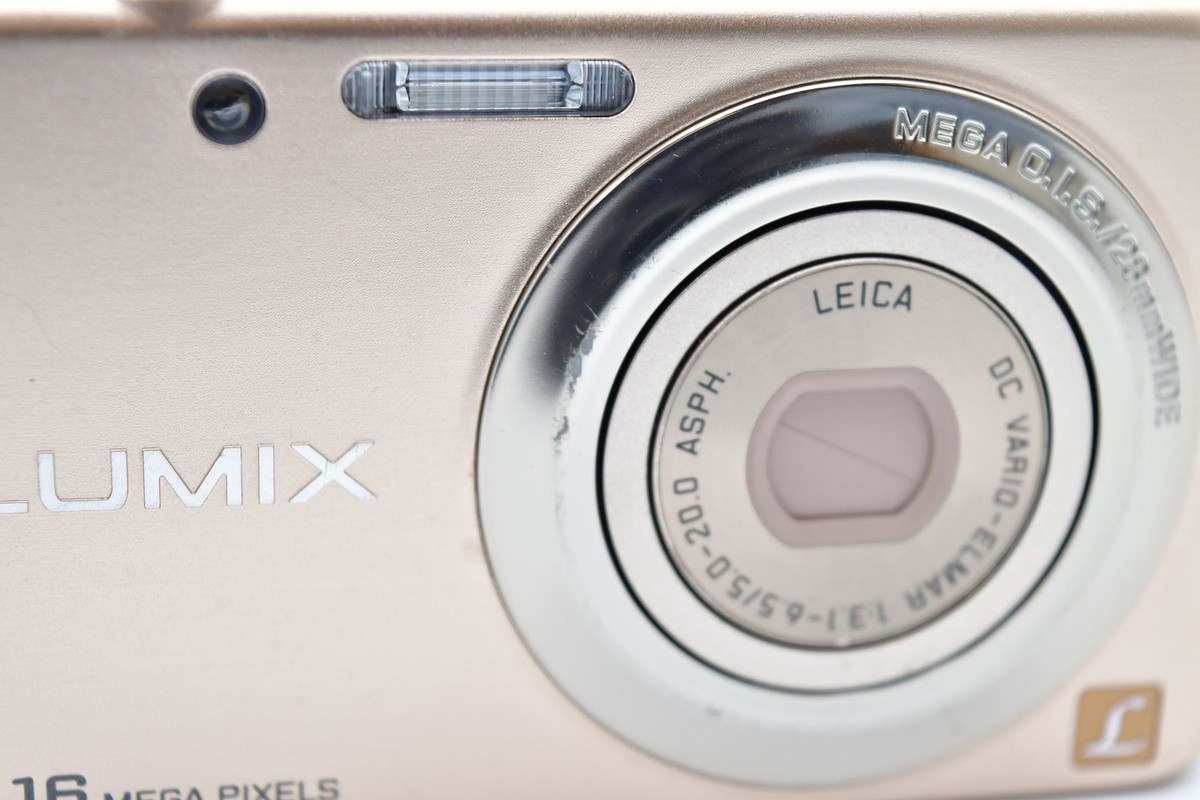 ⏯️[Excellent+5] Panasonic LUMIX DMC-FH7 Digital Camera Gold