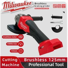 Milwaukee 125mm Brushless Angle Grinder 3 Gears Variable Speed 18V Cordles