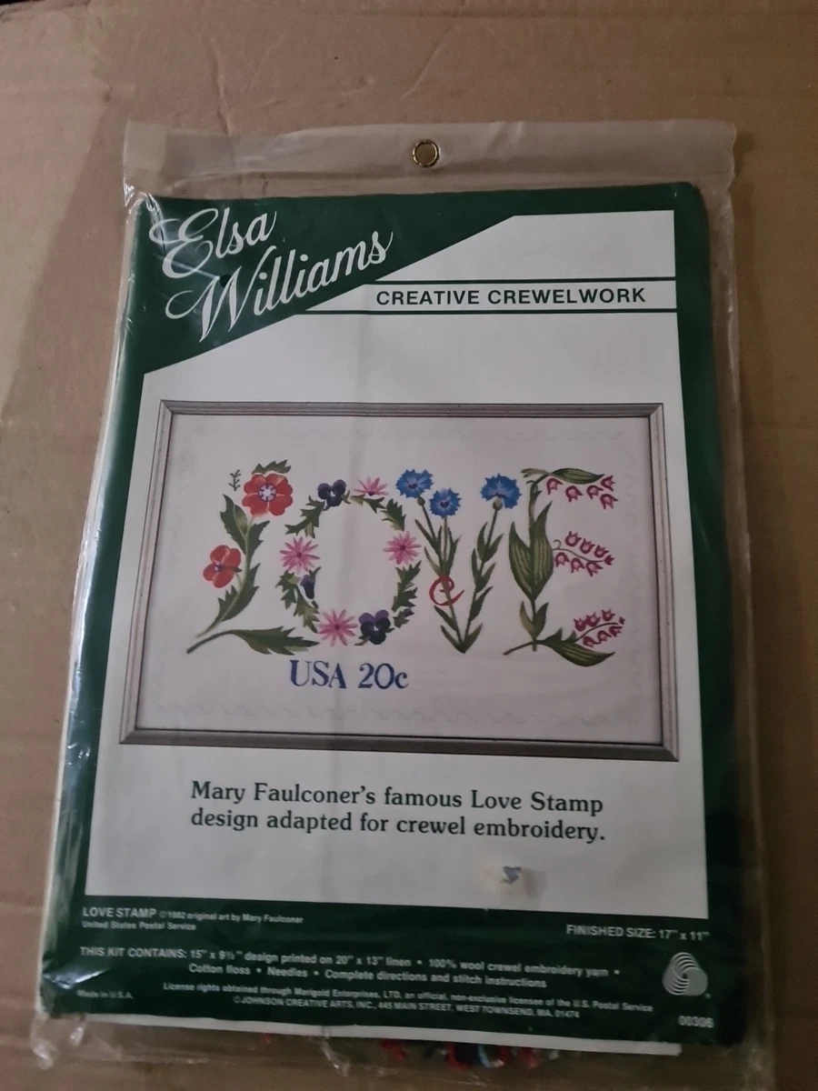 Kit De Broderie Elsa Williams – Vase Magnolia – Heritage Collection – Neuf