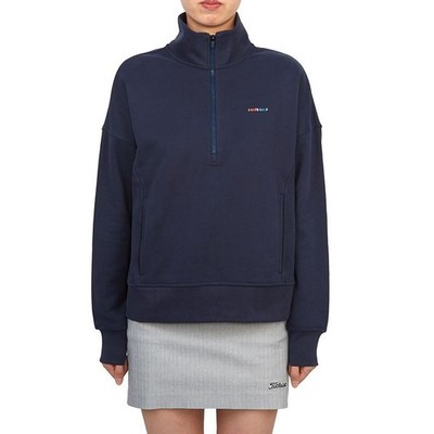 GFORE Damen Half-Zip Langarm Golfshirt GLM000011 TWLT 100706004