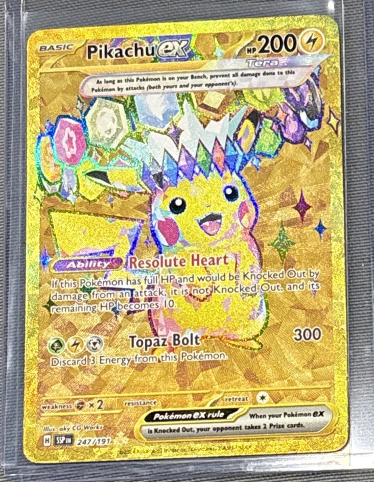 Pikachu Ex Pokémon TCG Cards for sale | eBay