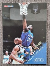 1996 Hoops Shaquille O'Neal #112 Basketball Card Magic HOF