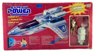 COFFRET CADEAU POWERJET XT-7 CAPTAIN POWER BLASTPAK 1200 ARME ENERGY + FIGURI... - Photo 1/4