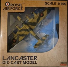 Royal Air Force Avro Lancaster Model Aircraft By PGS Ltd 1:144