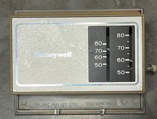 Honeywell T841A Termostato Pompa di Calore 2 Calore 1 Freddo Beige Non Programmabile