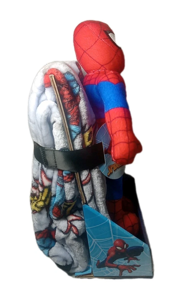Juego de almohada y tiro de personaje Marvel Spiderman nuevo Foto 4 de 4