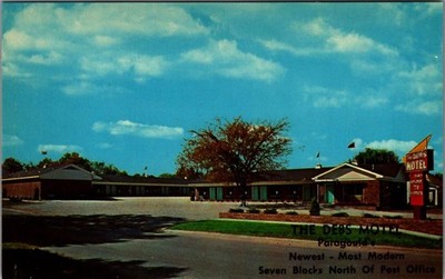 Vintage Postcard The Debs Motel Paragould Arkansas Advertising
