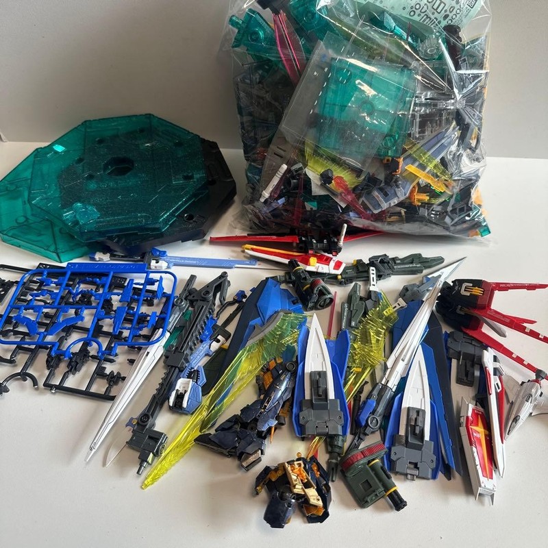 HG 1/144 Gunpla Junk Parts & Mixing Materials Mixed Set Plastic No.017