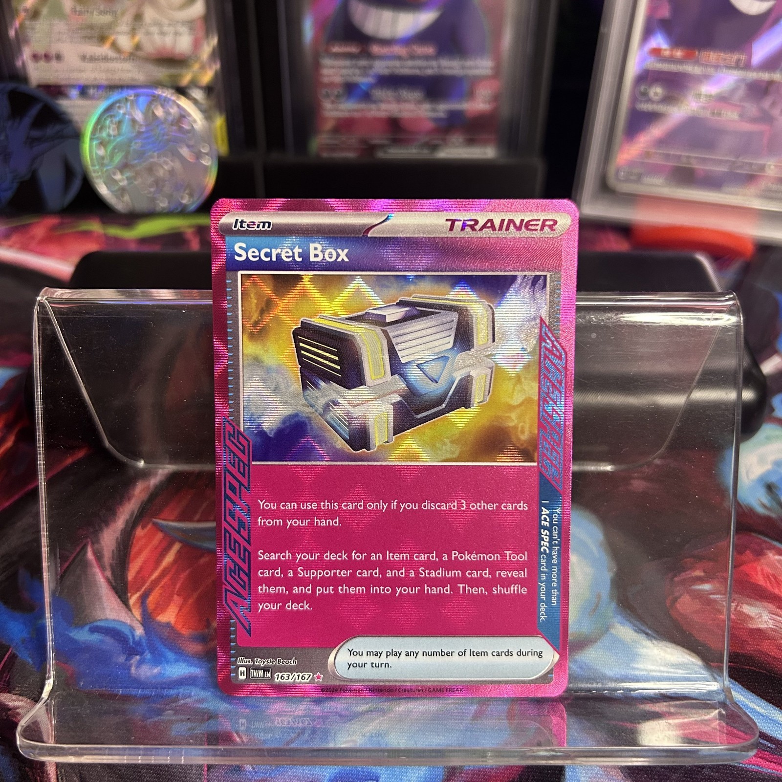 Secret Box 163/167 Sv06: Twilight Masquerade POKEMON TCG ACE SPEC