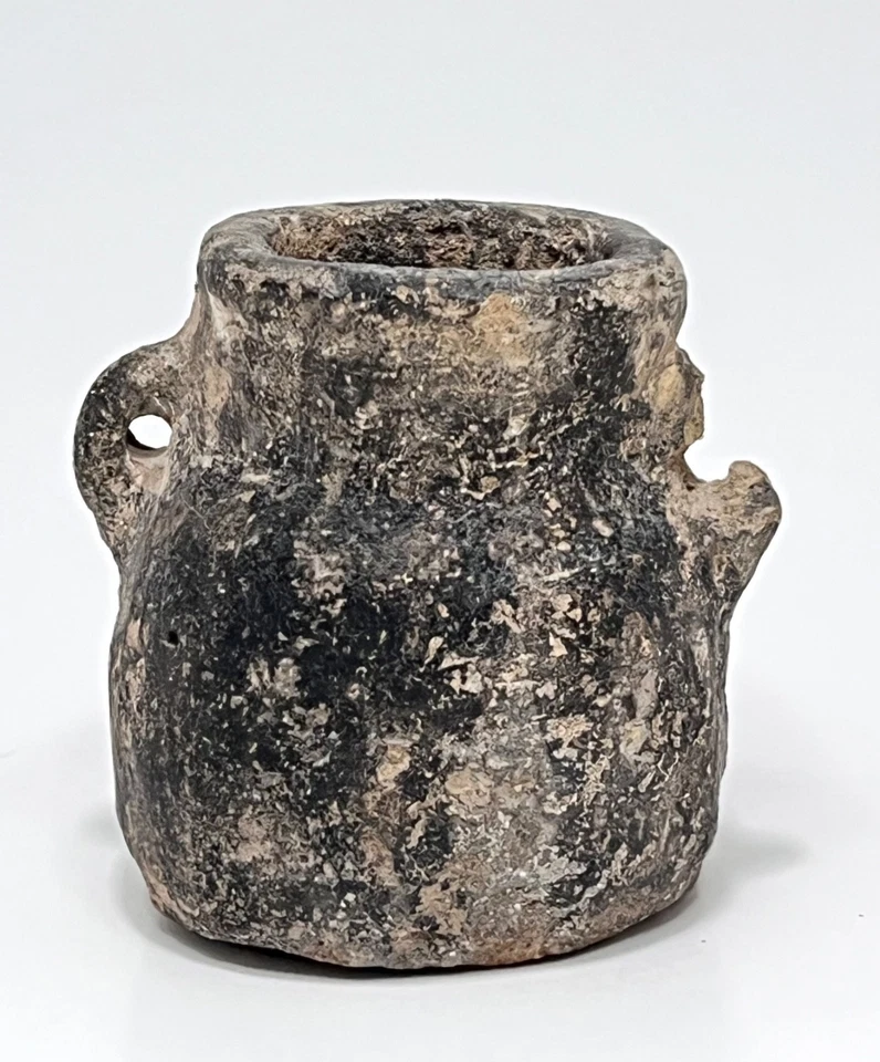 Primitive Ceramic Turkish Yogurt Pot. - Image 2 of 4