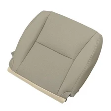  Driver Side Bottom Replacement Perforated Leather Seat Cover Compatible Tan