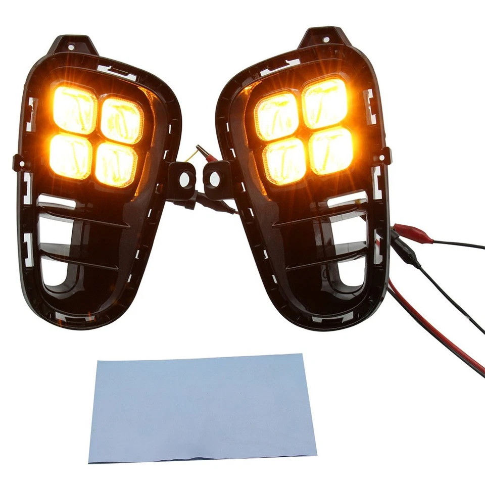 Car Lights Daytime Running Lights ABS + LED Construction OEM Compatibility - Image 4 of 4