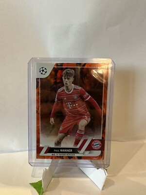 Paul Wanner - 2022-23 Topps UEFA Soccer Inferno Parallel - Bayern Munich