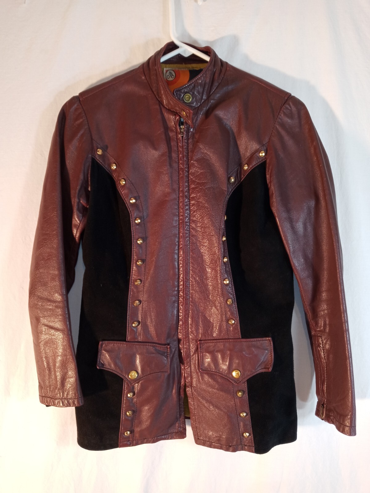 Vintage Wheels Of Man Highwayman Leather Motorcycle J… Gem