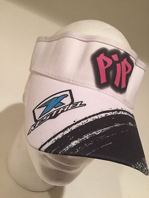 Kestrel PIP White Cycling Road bike Rare New Visor Hat Cap. Fast Shipping wow