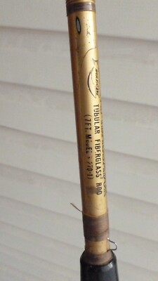Vintage Hurricane Ambassador Tubular Fiberglass Fishing Rod 7ft Pole  1-Piece 7' | eBay
