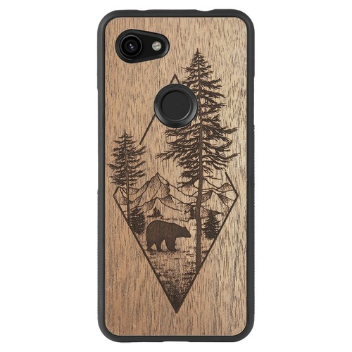 Woodland Bear - Wooden Google Pixel 8 Pro Case, Pixel 7A, Pixel 7, Pixel 6 - Photo 20 sur 20