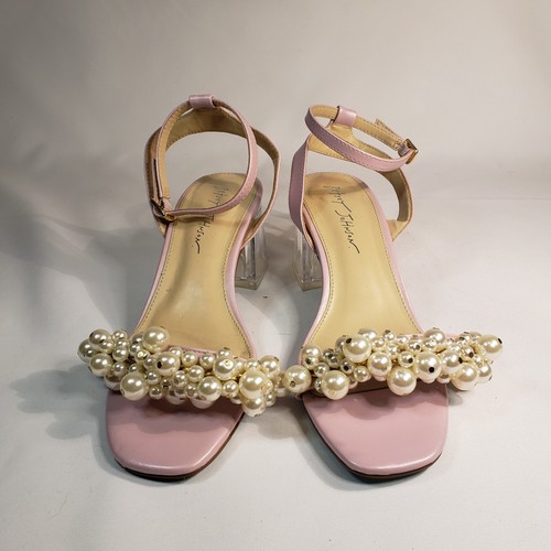 Betsey Johnson Heels Pink/Blush Pearl SB-KYLEE Womens Size 7.5