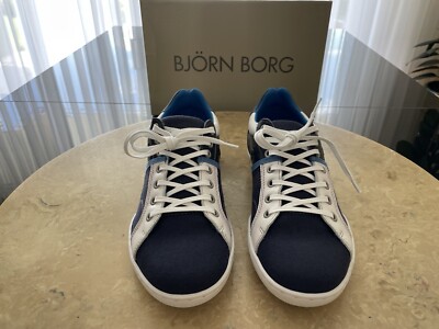 BJORN BORG ROSCOE CVS SHOES, MADE IN PORTUGAL, DIADORA, FILA, SIZE 9.5 US, BNIB!